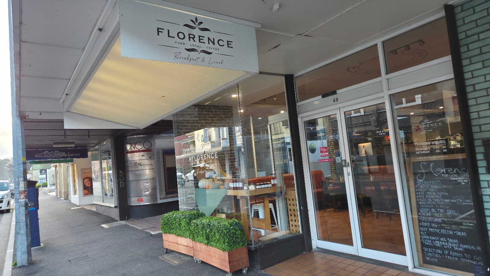 FLORENCE CAFE — Launceston, Tasmania