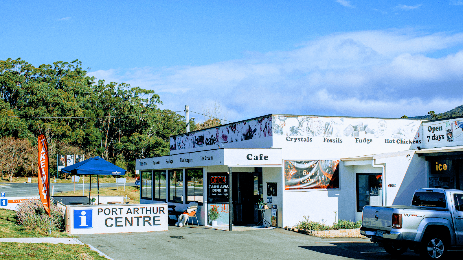Port Arthur Centre Grocery Takeaway Cafe & Info — Port Arthur, Tasmania