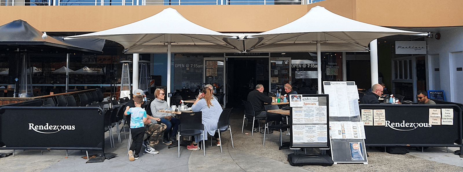 Rendezvous Hobart Cafe — Salamanca, Tasmania