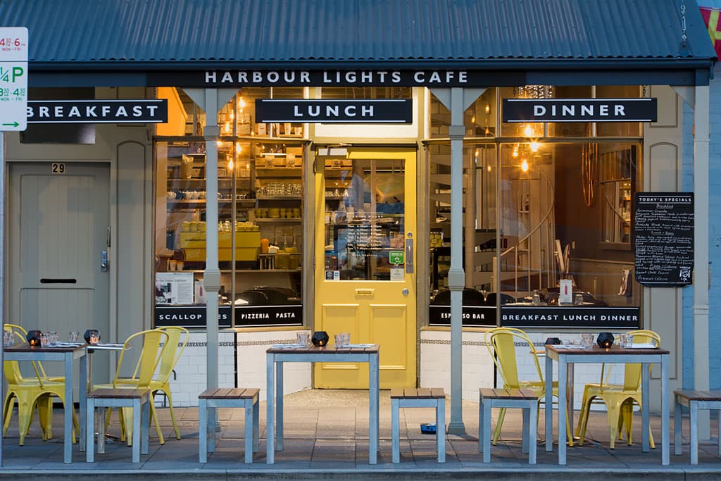 Harbour Lights Cafe — Battery Point, Tasmania