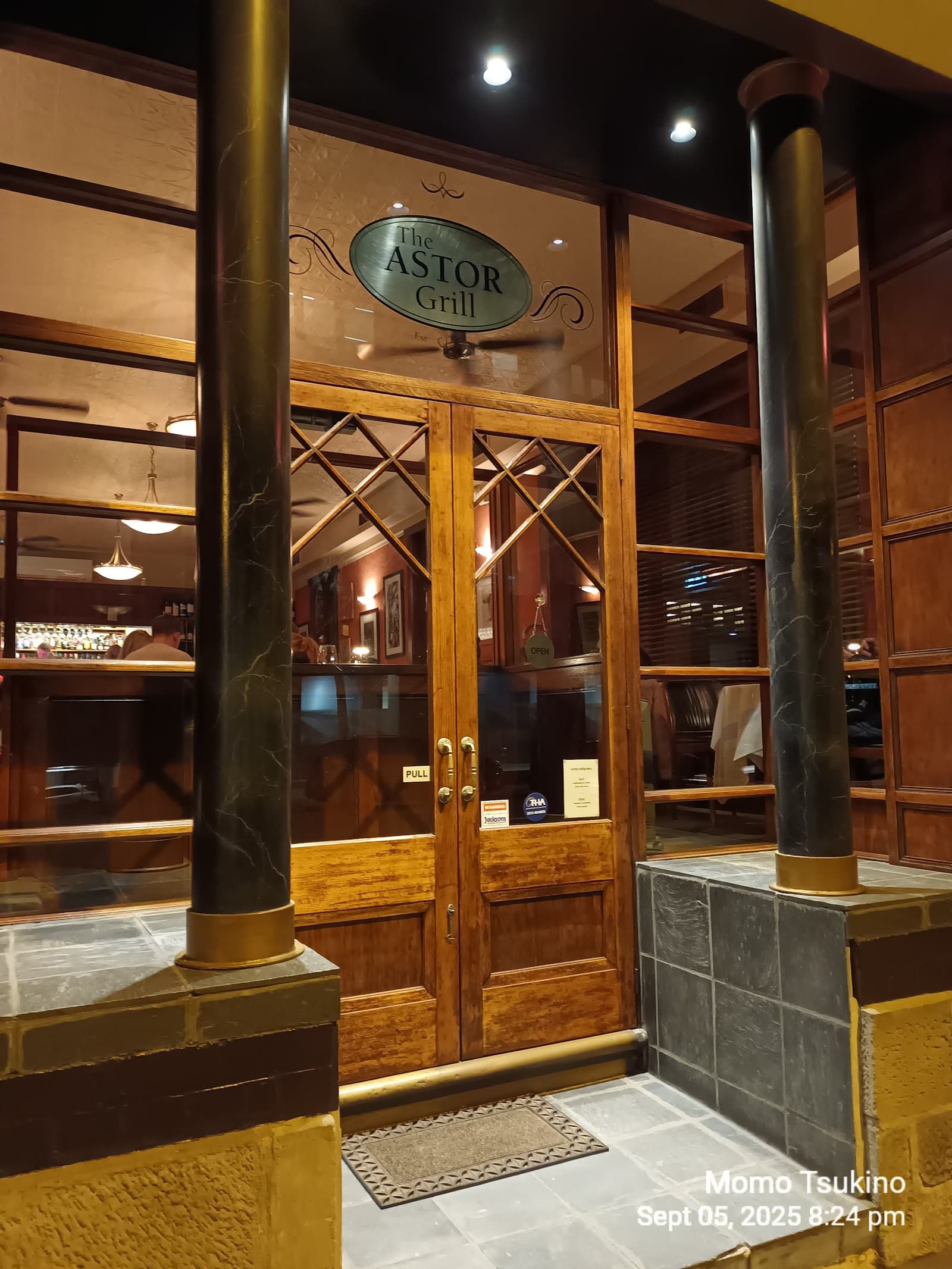 The Astor Grill — Hobart, Tasmania