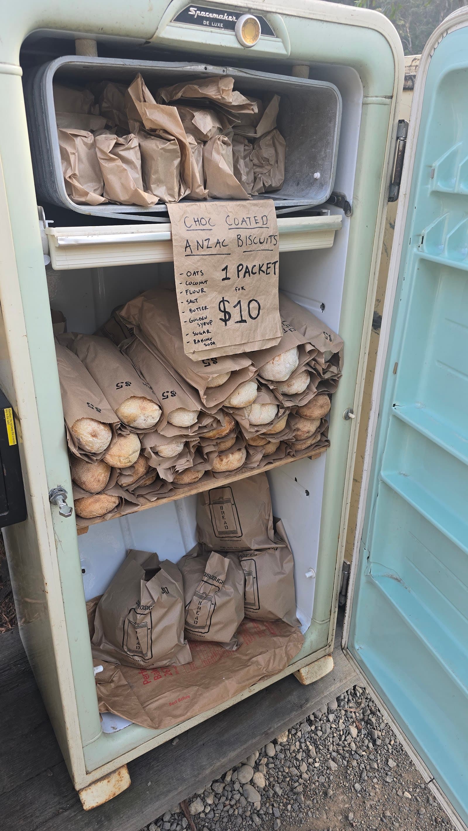 Bruny Baker Bread Fridge — Bruny Island, Tasmania