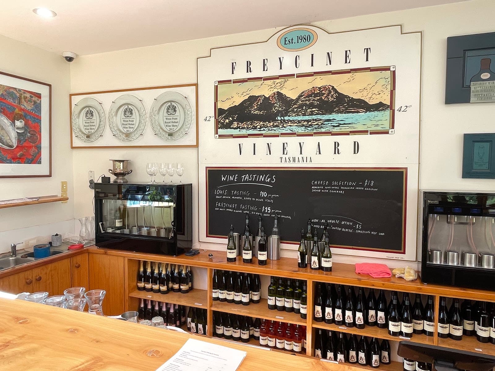 Freycinet Vineyards — Freycinet, Tasmania