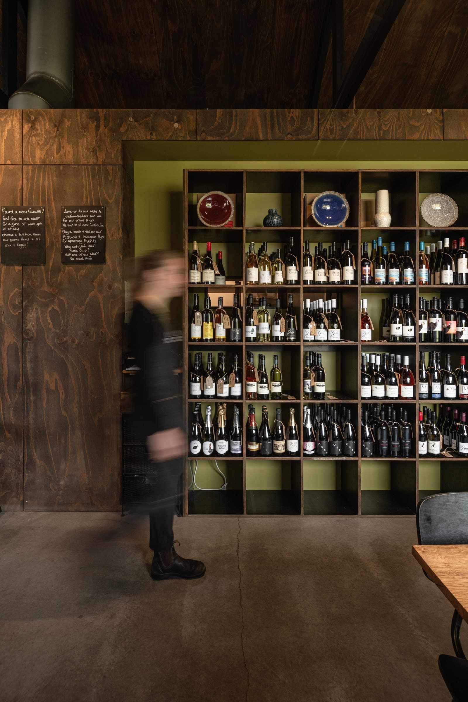 The Farm Shed: East Coast Wine Centre — Freycinet, Tasmania
