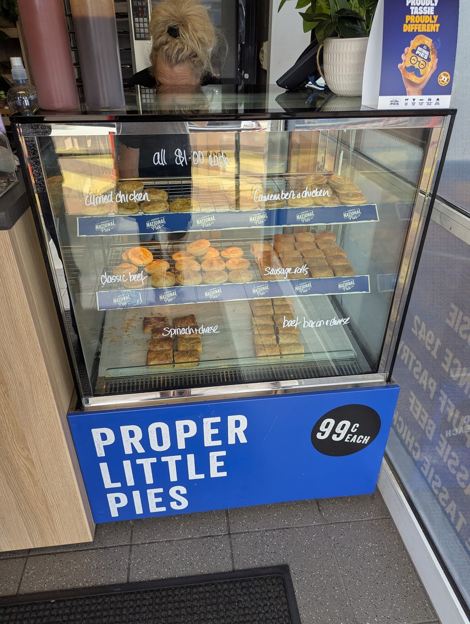 National Pies Outlet Shop — Hobart, Tasmania
