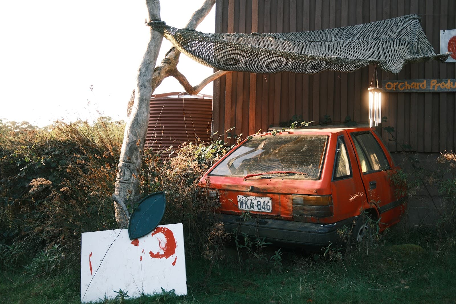 Cookie fridge — Bruny Island, Tasmania