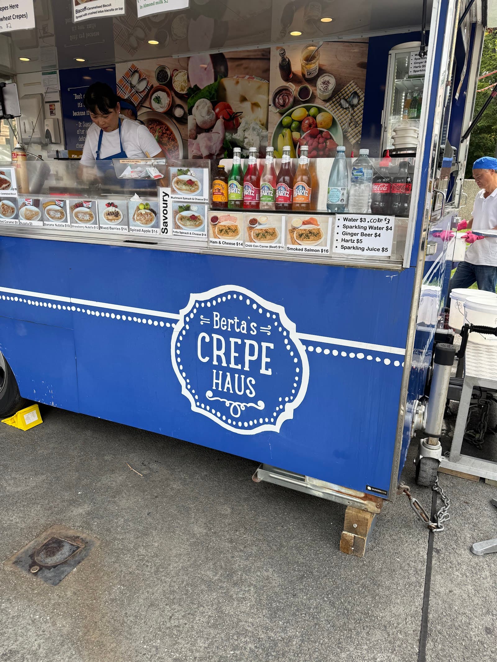 Berta's Crepe Haus — Salamanca, Tasmania