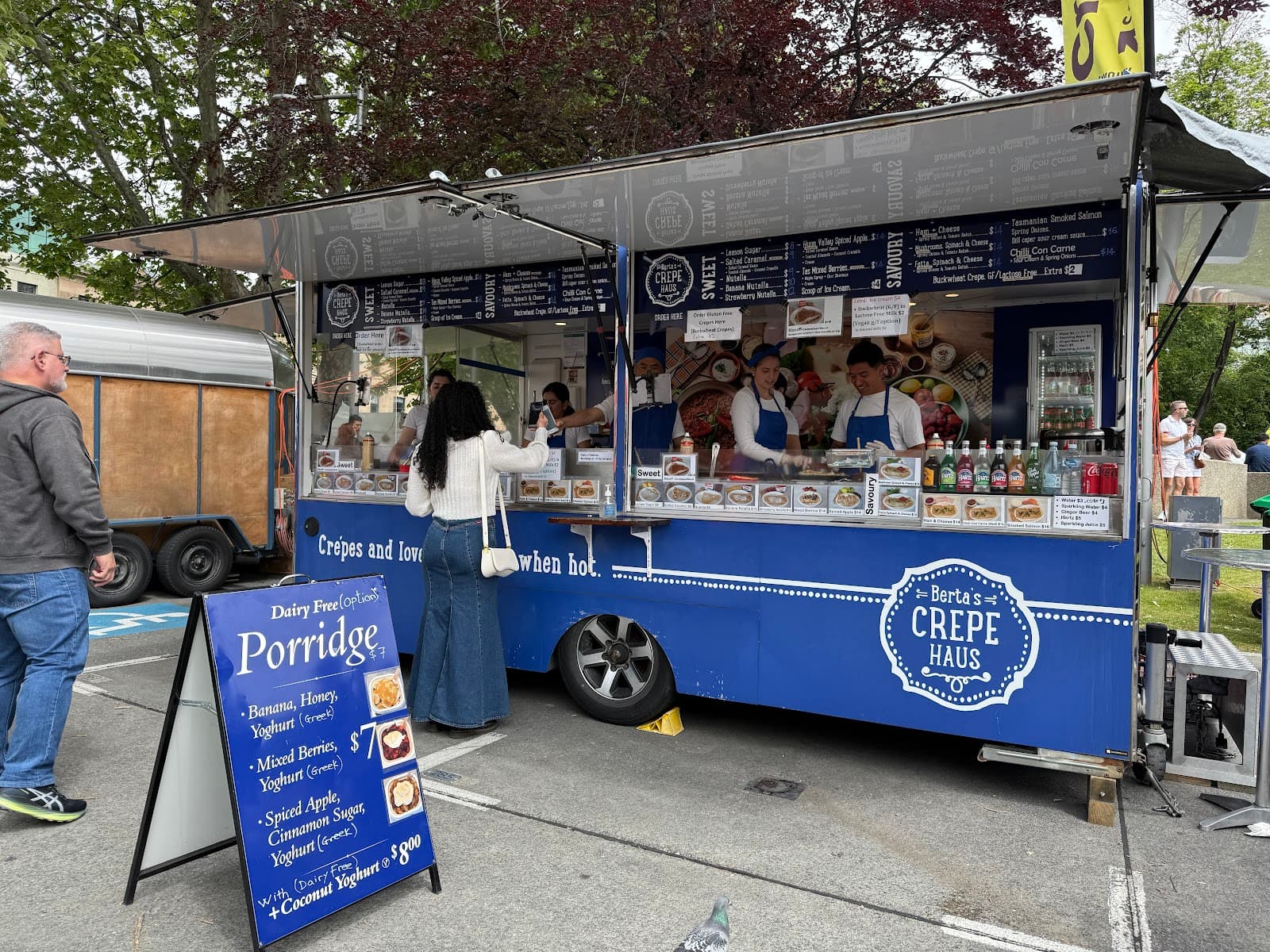 Berta's Crepe Haus — Salamanca, Tasmania